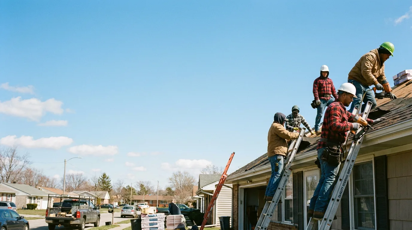 Roofing in Saint Ignace, MI near me
